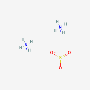 molecular formula H8N2O3S B239095 Ammonium sulphite CAS No. 10196-04-0