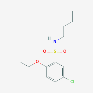 molecular formula C12H18ClNO3S B239104 N-butyl-5-chloro-2-ethoxybenzenesulfonamide 
