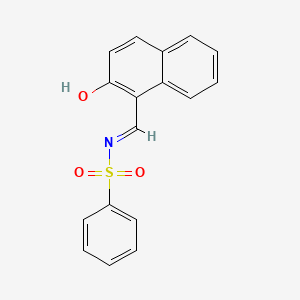 N-(2-Hydroxy-naphthalen-1-ylmethylene)-benzenesulfonamide