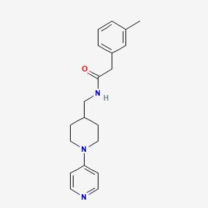 N-((1-(pyridin-4-yl)piperidin-4-yl)methyl)-2-(m-tolyl)acetamide