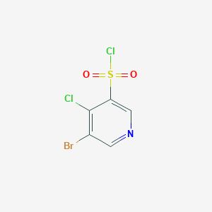 3-Bromo-4-chloropyridine-5-sulfonyl chloride