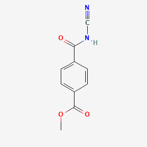 molecular formula C10H8N2O3 B2391262 Methyl 4-(cyanocarbamoyl)benzoate CAS No. 2044713-02-0