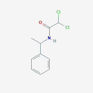 molecular formula C10H11Cl2NO B2391324 2,2-dichloro-N-(1-phenylethyl)acetamide CAS No. 39096-80-5