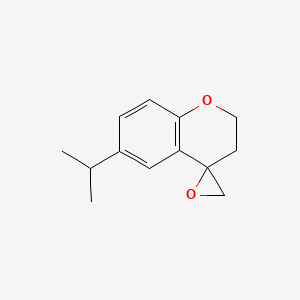 6-Propan-2-ylspiro[2,3-dihydrochromene-4,2'-oxirane]