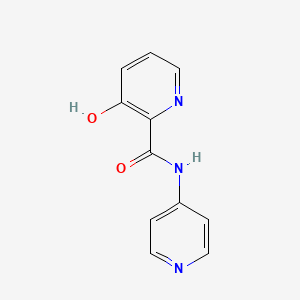 molecular formula C11H9N3O2 B2391539 2-{Hydroxy[(pyridin-4-yl)amino]methylidene}-2,3-dihydropyridin-3-one CAS No. 1281684-00-1