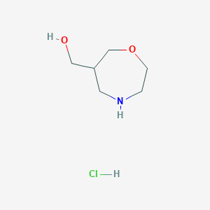 1,4-Oxazepan-6-ylmethanol;hydrochloride