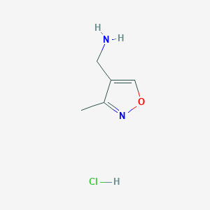(3-Methylisoxazol-4-YL)methanamine hydrochloride