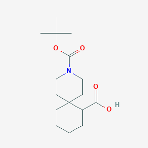3-(tert-Butoxycarbonyl)-3-azaspiro[5.5]undecane-7-carboxylic acid