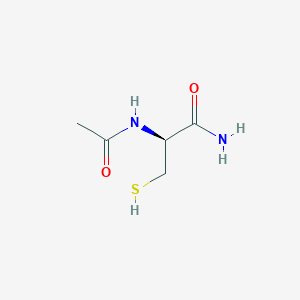 molecular formula C9H7ClN2O3S B239191 N-Acetylcysteinamide CAS No. 10061-64-0