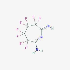 3,3,4,4,5,5,6,6-Octafluoroazepane-2,7-diimine