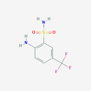 2-Amino-5-(trifluoromethyl)benzenesulfonamide