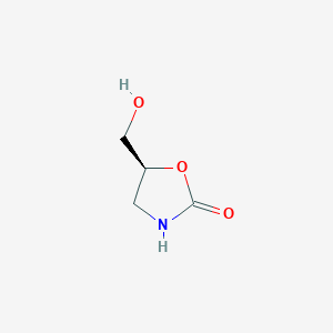 molecular formula C4H7NO3 B2392259 (5S)-5-(hydroxymethyl)-1,3-oxazolidin-2-one CAS No. 97859-49-9; 97859-51-3