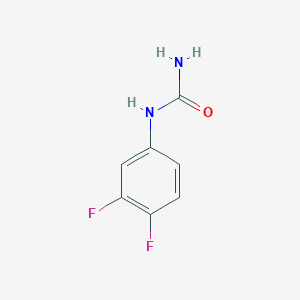 molecular formula C7H6F2N2O B2392329 N-(3,4-difluorophenyl)urea CAS No. 263554-12-7