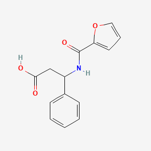 3-(2-Furoylamino)-3-phenylpropanoic acid