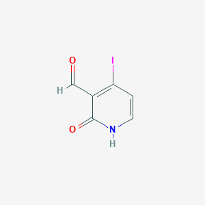 2-Hydroxy-4-iodonicotinaldehyde