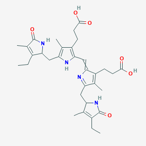 molecular formula C33H42N4O6 B239242 Urobilin CAS No. 1856-98-0