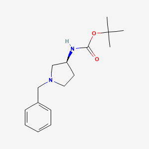 B2392435 (S)-tert-Butyl (1-benzylpyrrolidin-3-yl)carbamate CAS No. 131852-53-4; 131878-23-4