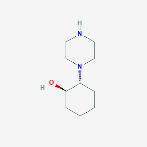 (1R,2R)-2-piperazin-1-ylcyclohexan-1-ol