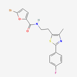 5-bromo-N-(2-(2-(4-fluorophenyl)-4-methylthiazol-5-yl)ethyl)furan-2-carboxamide