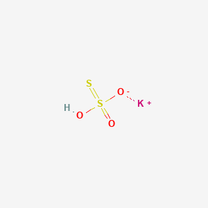 molecular formula C29H32ClNO2 B239295 Thiosulfuric acid (H2S2O3), potassium salt CAS No. 10233-00-8