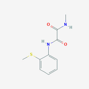 N1-methyl-N2-(2-(methylthio)phenyl)oxalamide