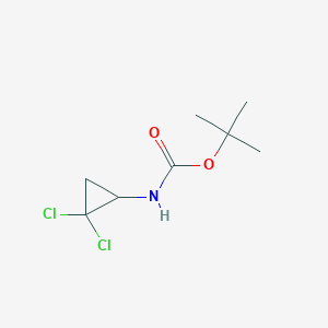 tert-butyl N-(2,2-dichlorocyclopropyl)carbamate