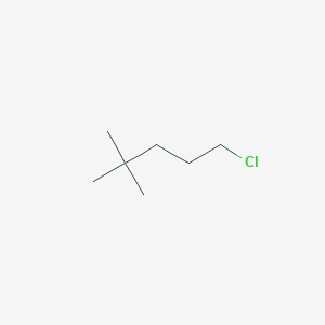 molecular formula C7H15Cl B2393263 1-Chloro-4,4-dimethylpentane CAS No. 75431-23-1