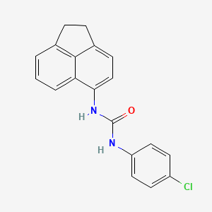 1-(4-Chlorophenyl)-3-(1,2-dihydroacenaphthylen-5-yl)urea