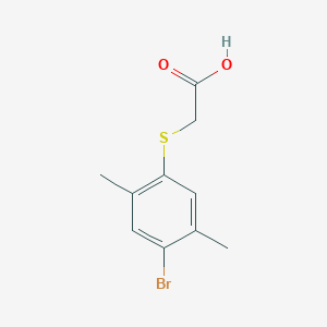 (4-Bromo-2,5-dimethyl-phenylsulfanyl)-acetic acid
