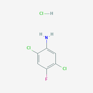 2,5-Dichloro-4-fluoroaniline;hydrochloride