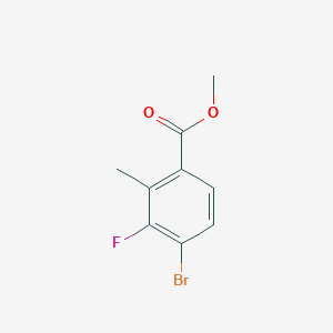 Methyl 4-Bromo-3-fluoro-2-methylbenzoate