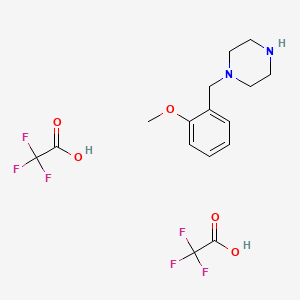 1-(2-Methoxybenzyl)piperazine bis(trifluoroacetate)