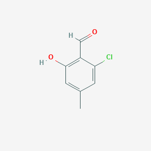 2-Chloro-6-hydroxy-4-methylbenzaldehyde