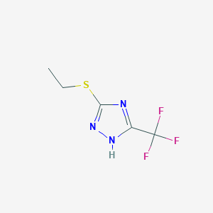 5-(Ethylthio)-3-(Trifluoromethyl)-1H-1,2,4-Triazole