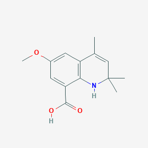 6-Methoxy-2,2,4-trimethyl-1,2-dihydroquinoline-8-carboxylic acid