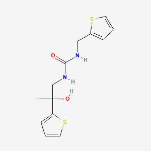 1-(2-Hydroxy-2-(thiophen-2-yl)propyl)-3-(thiophen-2-ylmethyl)urea