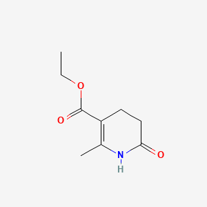 molecular formula C9H13NO3 B2393680 Ethyl 2-methyl-6-oxo-1,4,5,6-tetrahydropyridine-3-carboxylate CAS No. 4027-39-8