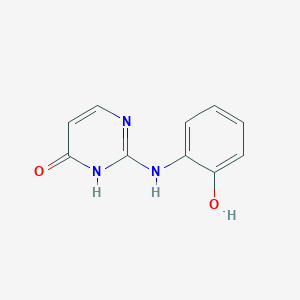 2-(2-hydroxyanilino)-1H-pyrimidin-6-one