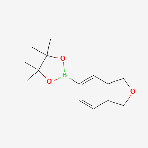 2-(1,3-Dihydroisobenzofuran-5-yl)-4,4,5,5-tetramethyl-1,3,2-dioxaborolane