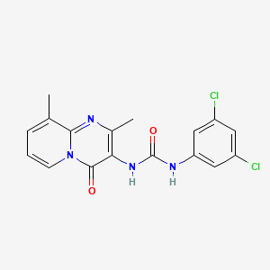 1-(3,5-dichlorophenyl)-3-(2,9-dimethyl-4-oxo-4H-pyrido[1,2-a]pyrimidin-3-yl)urea