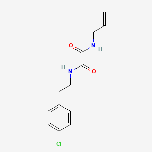 molecular formula C13H15ClN2O2 B2393812 N1-allyl-N2-(4-chlorophenethyl)oxalamide CAS No. 311314-34-8