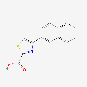 4-(2-Naphthyl)-1,3-thiazole-2-carboxylic acid