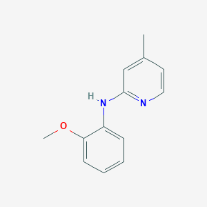 molecular formula C13H14N2O B2393937 N-(2-Methoxyphenyl)-4-methylpyridin-2-amine CAS No. 1260878-55-4