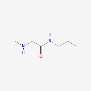 molecular formula C6H14N2O B2394039 2-(methylamino)-N-propylacetamide CAS No. 901273-19-6