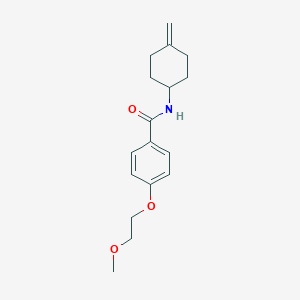 4-(2-methoxyethoxy)-N-(4-methylenecyclohexyl)benzamide