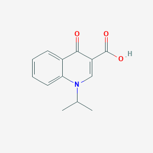 molecular formula C13H13NO3 B2394253 1-Isopropyl-4-oxo-1,4-dihydro-3-quinolinecarboxylic acid CAS No. 53977-47-2