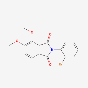 2-(2-Bromophenyl)-4,5-dimethoxyisoindoline-1,3-dione