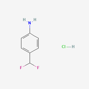 4-(Difluoromethyl)aniline hydrochloride