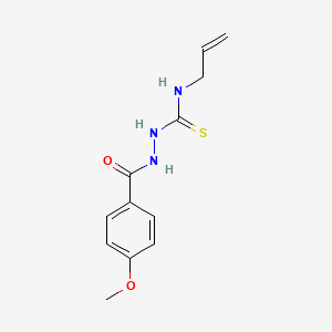 N-allyl-2-(4-methoxybenzoyl)hydrazinecarbothioamide