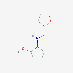 2-{[(Oxolan-2-yl)methyl]amino}cyclopentan-1-ol